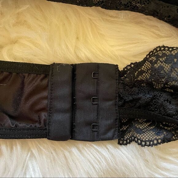 Mapale Cat Peek-A-Boo Garter Teddy Lingerie Size Small - Picture 6 of 10